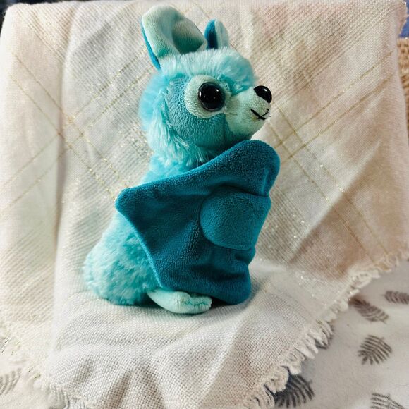 Wild Republic Blue Bat Wrist Hugger Plush - Picture 1 of 5